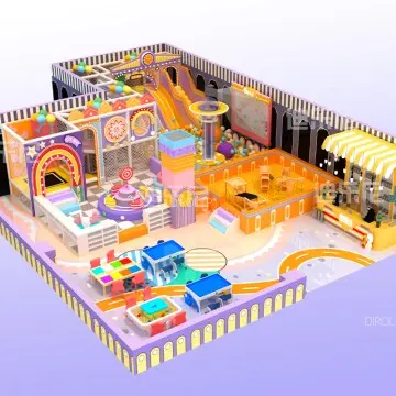 It provides a unique factory-themed experience with diverse equipment in the indoor playground.