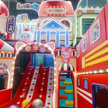 Morandi Themed Dirolep Park indoor Playground Equipment softplay Equipment playland indoor Play Ground indoor Play Area Kids Amusement Park Kids Playground