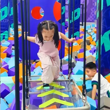 Top‑Tier Indoor Amusement Equipment Supplier, Custom Ninja Course Mario Obstacle Course for Trendy Play Centers Worldwide
