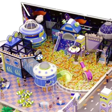 Indoor amusement park equipment to help children grow up