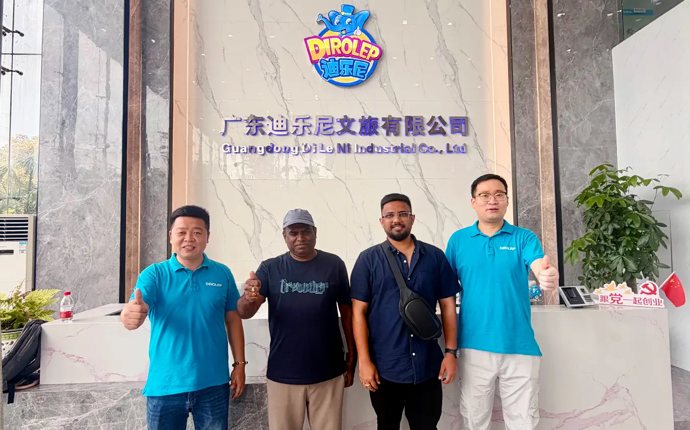 Dirolep park  successfully won an order from an Indian customer on the spot.