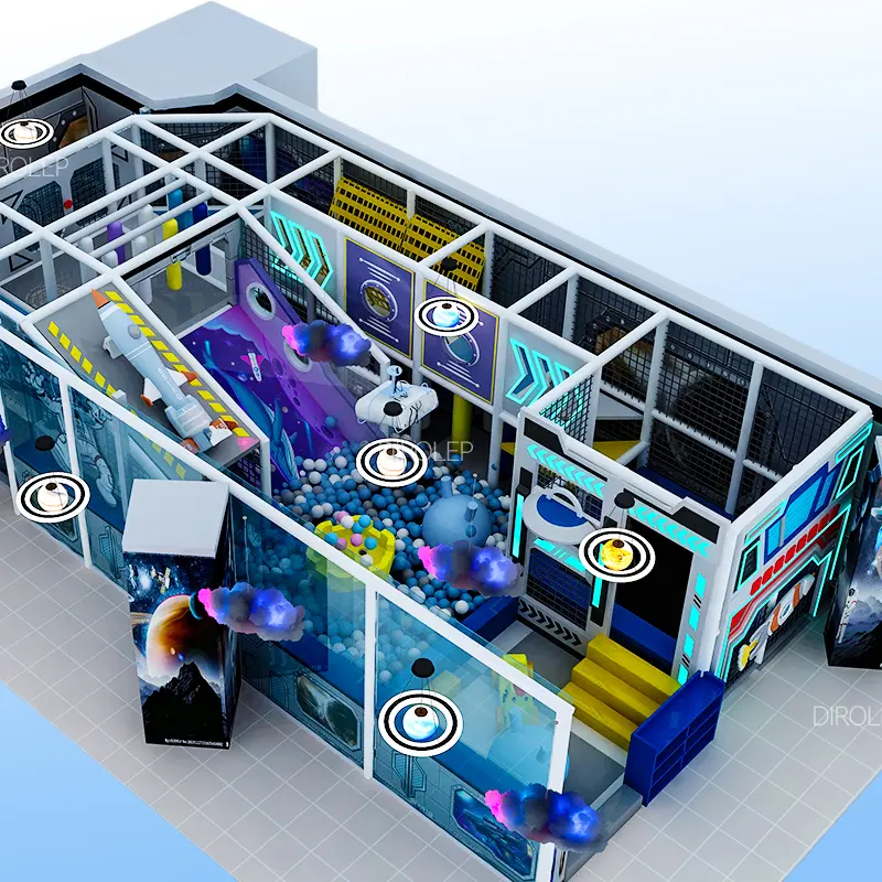 Park playground equipment factory