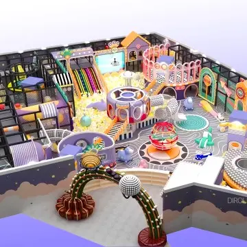 Dirolep Park Morandi Themed Custom Design Attractive Kids Indoor Them Park Wood And Steel Indoor Kids Playgrounds For Children baby Playground children Playground kids Playground