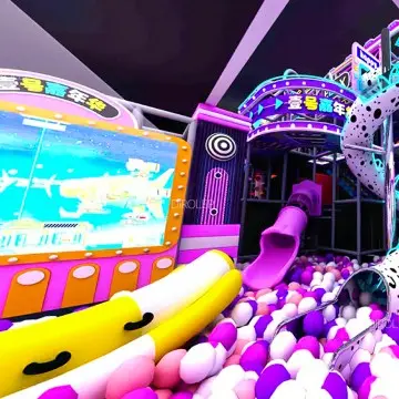 Dirolep Park Space Themed Soft Play Equipment Indoor Playground city Games indoor Playground Equipment