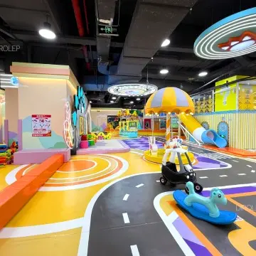 Diversified interactive indoor playground with Morandi theme, immersive atmosphere, multi-scene gameplay and integrated puzzle and ninja training education