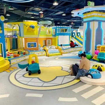 Professional indoor playground supplier offering themed Morandi play facilities with slides, trampolines, climbing walls, and educational puzzle courses for fun