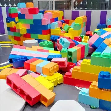 Dirolep Park Morandi Themed Small Indoor Playground Compact Soft Play Set for Cafe Bookstore Retail Store Waiting Area Kids Corner