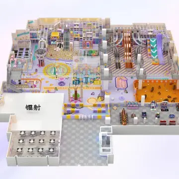 Dirolep ParK Macaroon Themed Commercial Kids Indoor Soft Play Park Children Games Area Equipment Indoor Playground Set by Cheer Amusement