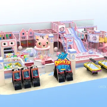 Dirolep Park Macaroon Themed Manufacturer invest In Quality With Kids' Indoor Playground Equipment baby Playground children Playground kids Playground play Ground