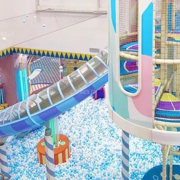 Personalized themed custom indoor playground factory with full project docking, creating interactive, fun and educational kid play scenarios via refined production