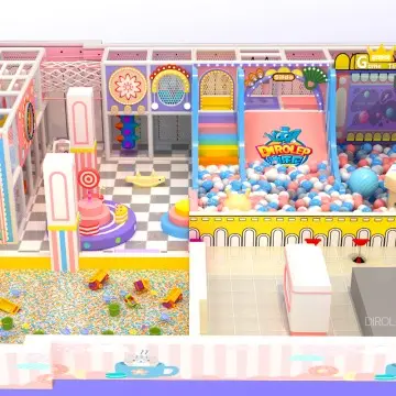 Morandi Themed Dirolep Park Commercial Kids Indoor Soft Play Park Children Games Area Equipment Indoor Playground Set by Cheer Amusement kidsplay Top Quality