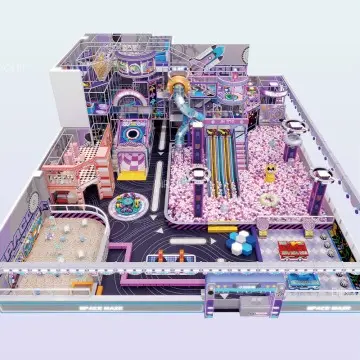 Trendy Themed Kids Amusement Park Attractive Playground Fibeiglass Slide Children Modular Playground With Plastic Slide kids Slides Indoor commercial Indoor Playground