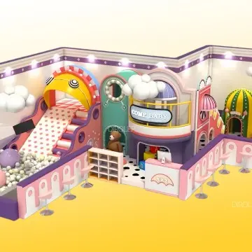 Dirolep Park Morandi Themed soft play children playground Indoor Playground Structures for Comprehensive Play Experiences Indoor Play Center Solutions