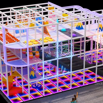 Dirolep ParK Trendy Themed Indoor Kids Play Equipment 3-year Old Kids Equipment metal Play Equipment commercial Playground shopping Mall Play Area