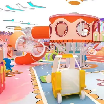 Macaroon Theme kids soft play equipment for amusement park support customization Custom Playground Manufacturer