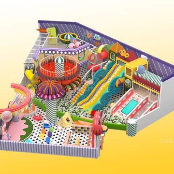 Dirolep Park Morandi Themed Playground equipment supplier Custom Electric Playground Equipment for Malls and Adventure Parks Perfect for Kids Aged 3-15