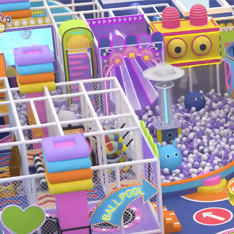 indoor playground climber