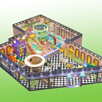 Dirolep Park Morandi Themed Children's Indoor Playground colorful Indoor Soft Playground Equipment innovative Indoor Play Structures safe And Durable Indoor Play Equipment