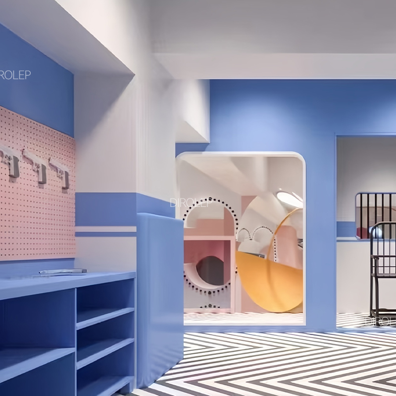 Plastic playground equipment factory