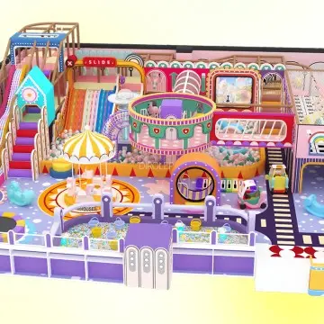 Morandi Themed Commercial Indoor Playground With High Roi Indoor Playground Equipment safe Indoor Playground For Kids modular Indoor Playground Equipment