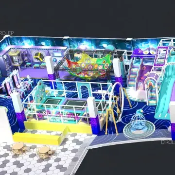 Dirolep Park Space Themed Commercial kids Area kids Play Area Indoor kids Park Indoor city Games playground Equipment softplay Equipment