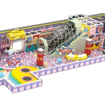 Indoor children's playground equipment suitable for children's use