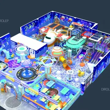 Dirolep Park Space Themed Kids Play Area Commercial Indoor Playground Equipment Soft Play Center FEC City Games