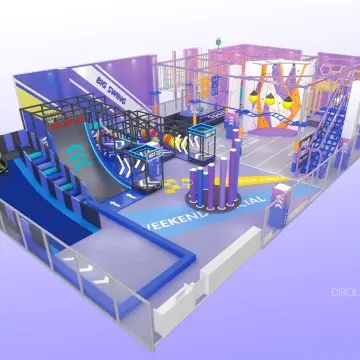 Dirolep ParK Indoor Playground Equipment Kids Mini Playground With Ball Pool free Design Indoor Playground Equipment indoor Playground Equipment indoor Inflatable Playground