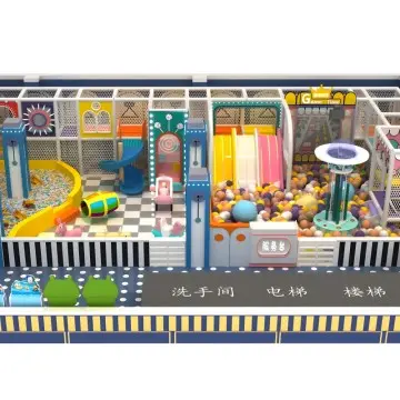 Highly creative indoor children's playground equipment