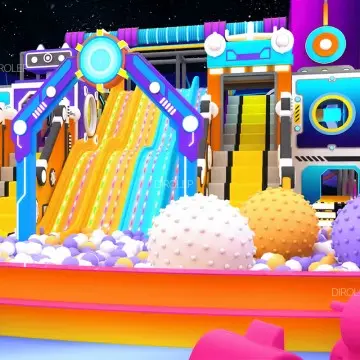 Trendy Themed kids soft play equipment for amusement park support customization children's playground equipment
