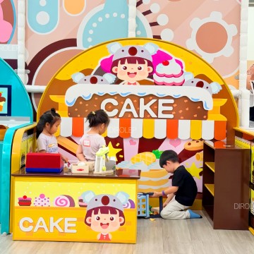 Professional playground supplier supplies wear-resistant Morandi indoor play facilities, customized climbing walls and kids ninja training course.