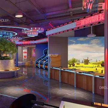 Dirolep ParK Trendy Themed Indoor Playground Holiday Theme Decorations Christmas Halloween Easter Atmosphere Upgrade