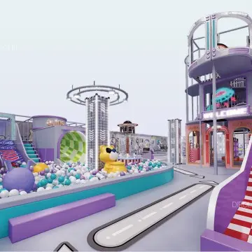 Trendy Themed customizable Indoor Maze Playground Equipment For Commercial challenging Maze Playground Structures For Commercial Spaces safe And Durable Maze Playground