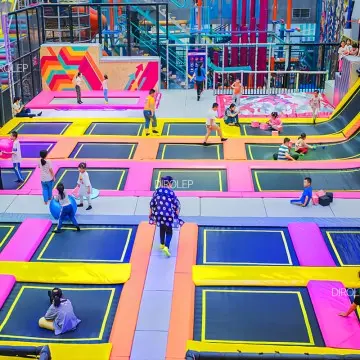 Dirolep ParK Trampoline Soft Play Equipment for Indoor Playgrounds With Innovative Modular Designs Child Playground Indoor Custom playground factory