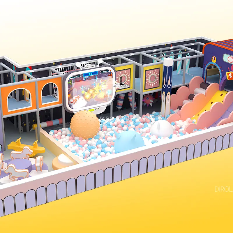 Park playground equipment factory