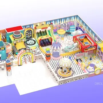 Dirolep Park Morandi Themed soft play children playground Manufacturer Indoor Playground Soft Entertainment Kids Play Center One-Stop Service