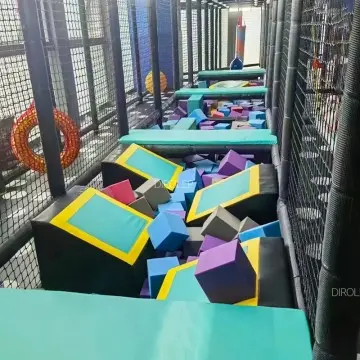 Morandi Themed Dirolep Park Indoor Playground Toddler Slides children Slides Playground Plasticprice slide For Kids Indoor Fence Playhouse slide For Children Playground