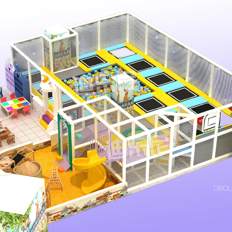 trampoline park equipment