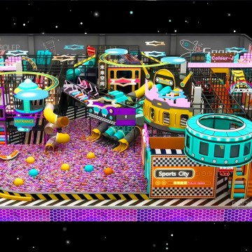 Dirolep ParK Trendy Themed Customizable 360 Play-Themed Indoor Playground Structures for Comprehensive Play Experiences