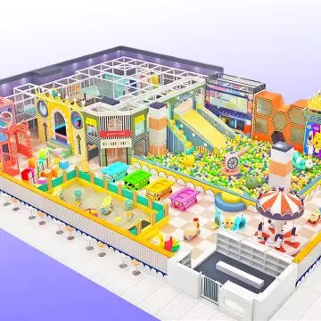 Dirolep Park Morandi Themed Commercial Playground Equipment colorful  Indoor Playgrounds For Toddlers innovative Indoor Playground