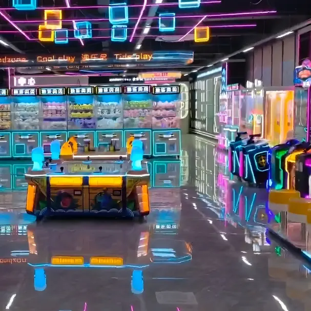 Indoor children's playground equipment installed in Indonesia
