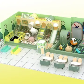Macaroon Themed kids Playland Play Center soft Entertainment Center kid Center entertain Center indoor Playground Equipment softplay Equipment playland