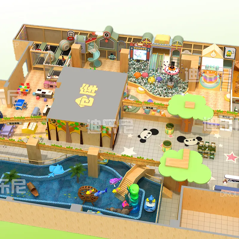 childrens indoor jungle gym