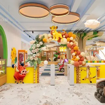 Dirolep ParK Jungle Themed Premium Jungle Themed Indoor Playground Equipment Designed for Safe Adventurous and Fun Experiences for Kids of All Ages