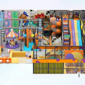 Trendy Themed kids soft play equipment for amusement park support customization soft play children playground Indoor Playground Structures for Comprehensive Play Experiences