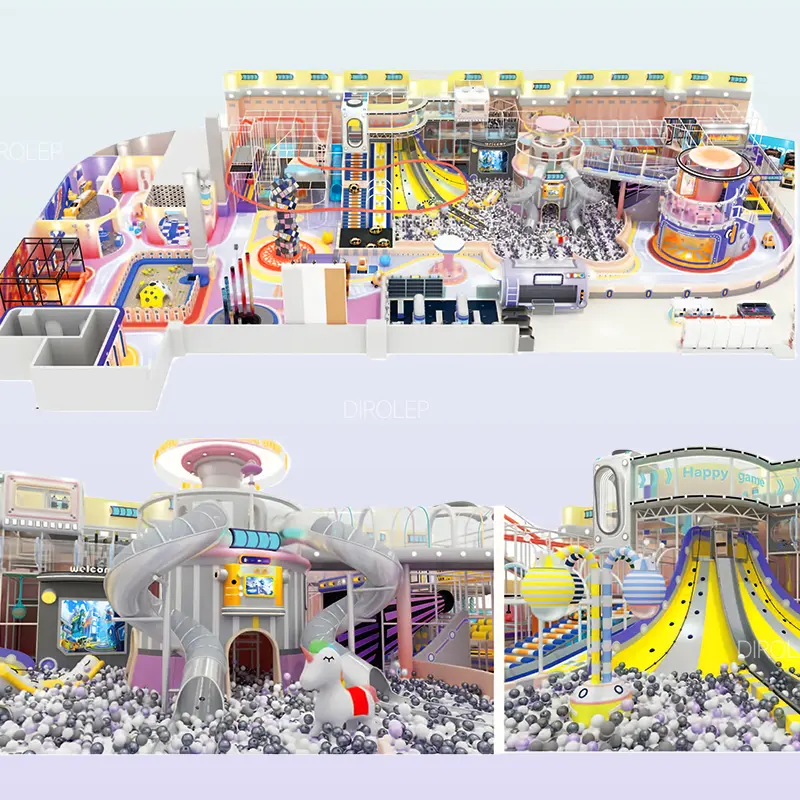 soft play indoor playground equipment