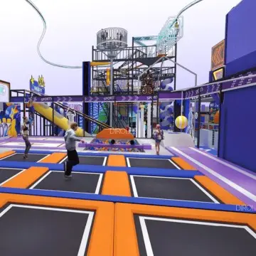 Dirolep ParK Children Playing Soft Play Equipment Kids Sports Playground Indoor Play Center