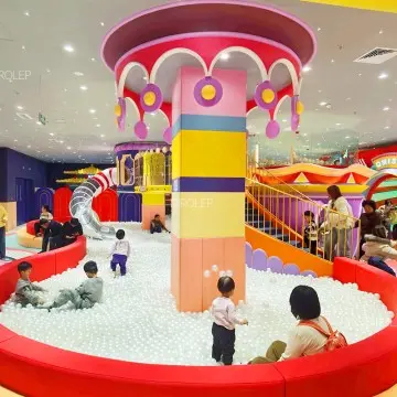 Dirolep Park Morandi Themed Indoor Playground with Virtual Interactive Projection Game AR Interactive Play Equipment for Modern FECs