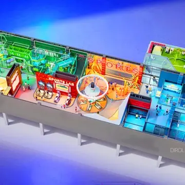 Dirolep ParK Trendy Themed soft play children playground Manufacturer Indoor Playground Soft Entertainment Kids Play Center One-Stop Service