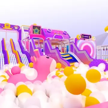 Dirolep ParK Trendy Themed OEM playground equipment manufacturer Trampoline Park & Adventure Playground Factory Direct